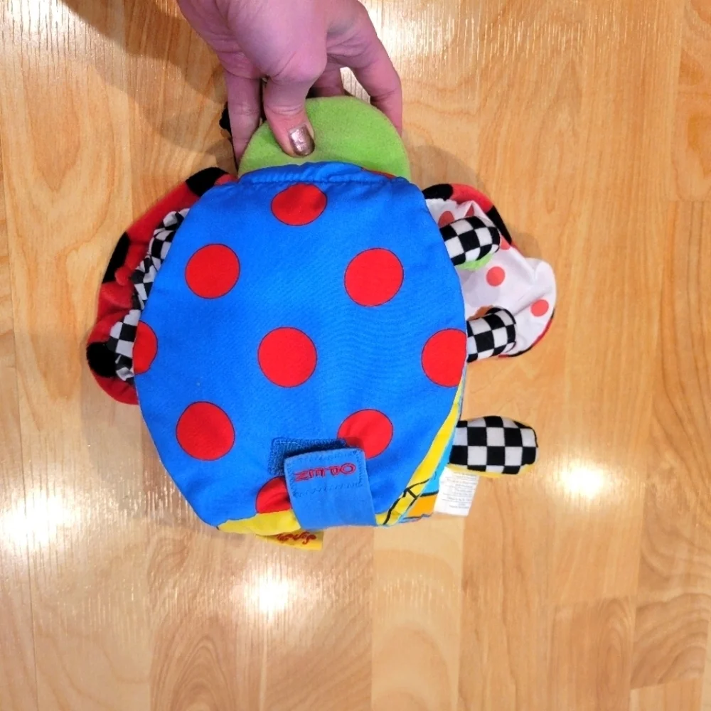 Soft Play Ladybug Sensory Toy Storybook